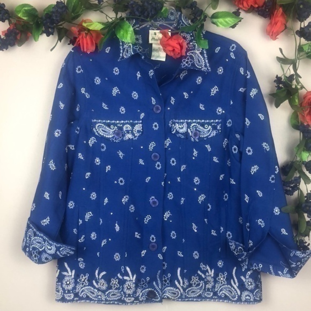 THE QUACKER FACTORY Bling Jacket Coat XS